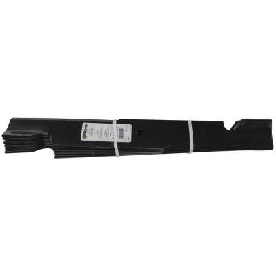 Rareelectrical - New 20.5In Hi-Lift Blade Shop Pack Compatible With Ariens Bad Boy Bunton Dixie Chopper Exmark - Image 2