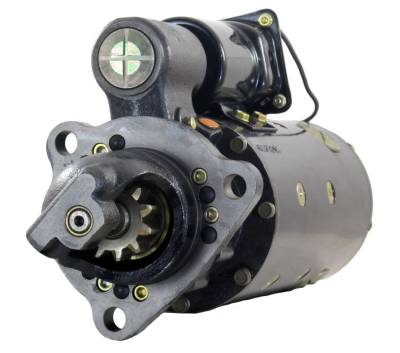 Rareelectrical - New 24V Ccw Starter Compatible With Caterpillar Industrial Engine 3508 3512 3516 1109297 1109648 - Image 2
