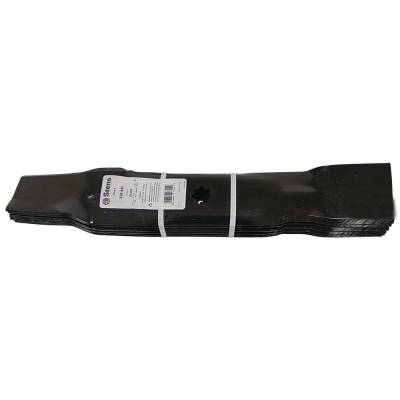 Rareelectrical - New 17In Hi-Lift Blade Shop Pack Compatible With John Deere Stens By Part Numbers 330445 Am137757 - Image 2