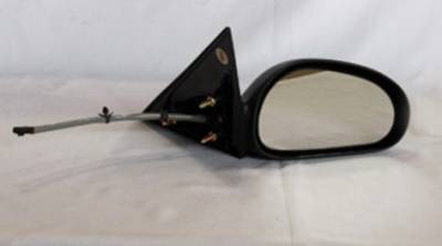 New Door Mirror Pair Compatible With Ford 96-98 Mustang Power W/O Heat Fo1320162 61554F 61553F