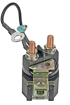 Rareelectrical - New Solenoid Compatible With Marine 12 Volt 4 Terminal Replaces Yamaha 688-91950-10 6889195010 - Image 1