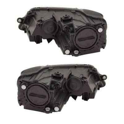 Rareelectrical - New Pair Of Halogen Headlights Compatible With Volkswagen Jetta Wolfsburg Edition 1.4L 2018 By - Image 5