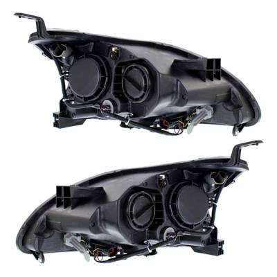 Rareelectrical - New Pair Of Halogen Headlight Compatible With Nissan Sentra Fe+Sv Sedan 2013-2014 By Part Number - Image 2