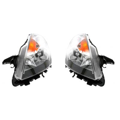 Rareelectrical - New Pair Headlights Compatible With Nissan Altima S Sedan 4 Door 2.5L 3.5L 2008 2009 By Part Numbers - Image 3