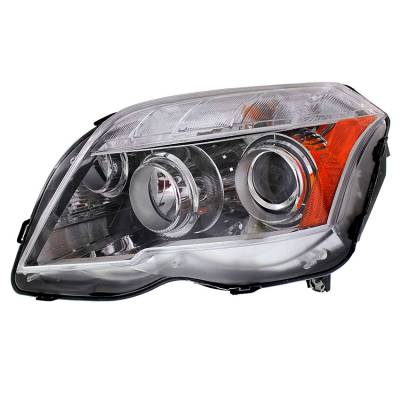 New Drivers Halogen Headlight Compatible With Mercedes-Benz Glk350 4Matic Sport 2010-2012 By Part