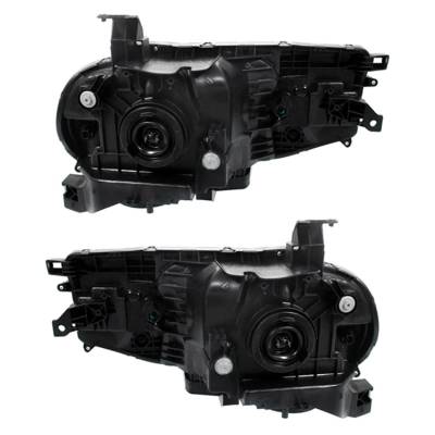 Rareelectrical - New Pair Of Headlight Compatible With Nissan Cube S Wagon 2009-2014 By Part Number 26010-1Fc0b - Image 2