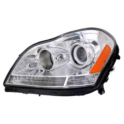 New Left Halogen Headlight Compatible With Mercedes-Benz Gl320 Sport 2007-2009 By Part Number