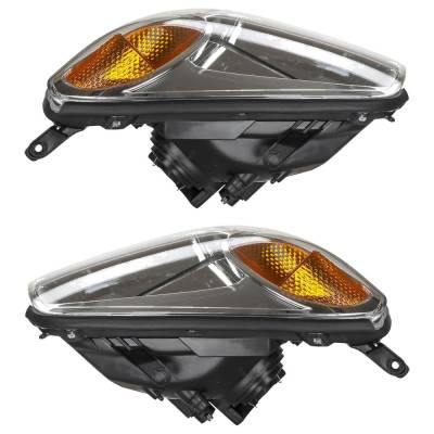 Rareelectrical - New Pair Of Headlights Compatible With Toyota Rav4 2.4L 2004 2005 By Part Numbers 762405-62299-6 - Image 5