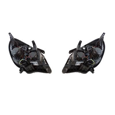 Rareelectrical - New Pair Of Headlights Compatible With Chevrolet Equinox Ls 2010-2015 23308254 Gm2503338 23308253 - Image 3