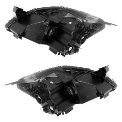 Rareelectrical - New Pair Of Halogen Headlight Compatible With Honda Cr-V Se Sport Lx Ex 2005-2006 By Part Number - Image 2