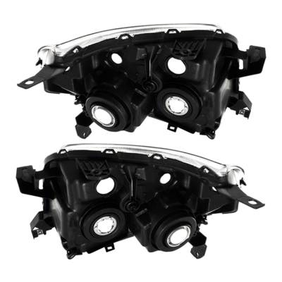 Rareelectrical - New Pair Of Headlight Compatible With Honda Pilot Value Package Sport 2008 By Part Number - Image 2
