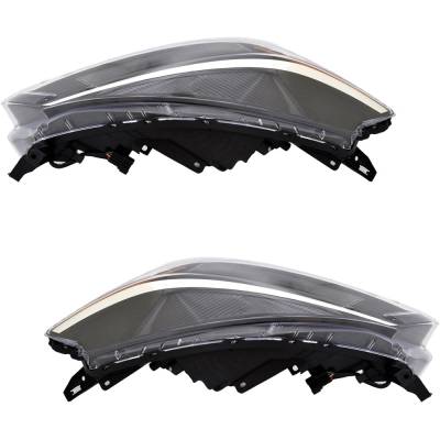 Rareelectrical - New Pair Of Headlights Compatible With Nissan Kicks Sr Sport Utility 2021-2024 By 26010-5R05a - Image 5