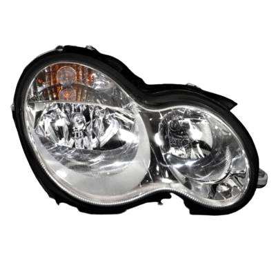 New Right Side Halogen Headlight Compatible With Mercedes-Benz C230 Sedan 2005-2007 By Part Number