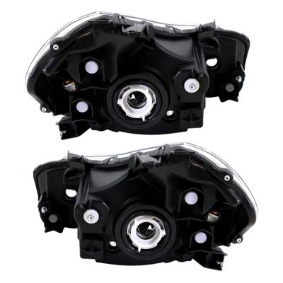 Rareelectrical - New Pair Of Headlight Compatible With Suzuki Sx4 Base Sport Sedan 2008-2013 By Part Number - Image 2