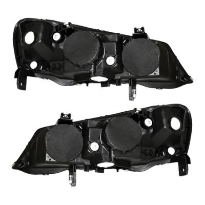 Rareelectrical - New Pair Of Headlight Compatible With Acura Tl Base Sedan 2002-2003 By Part Number 33101-S0k-A12 - Image 2