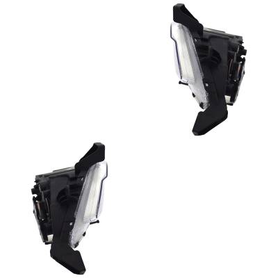 Rareelectrical - New Pair Of Fog Lights Compatible With Kia Niro Niro Ev 2017 2018 2019 By Part Numbers Ki2593158 - Image 5