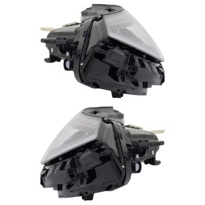 Rareelectrical - New Pair Of Headlights Compatible With Hyundai Sonata 1.6L 2.5L 2020 2021 2022 By Part Numbers - Image 4