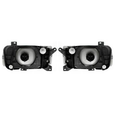 Rareelectrical - New Pair Of Headlight Compatible With Volkswagen Jetta 1996-1999 By Part Number 1Hm-941-018-B - Image 2