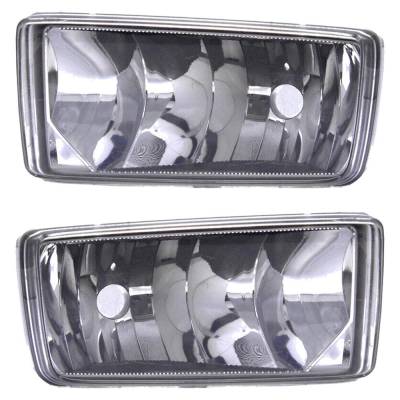 Rareelectrical - New Pair Of Daytime Running Lights Compatible With Chevrolet 2007 2008 2009 2010 2011 2012 2013 2014 - Image 1