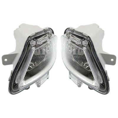 Rareelectrical - New Pair Of Daytime Running Lights Compatible With Lexus Ls460 Ls600h 4.6L 5.0L 2007 2008 2009 By - Image 4