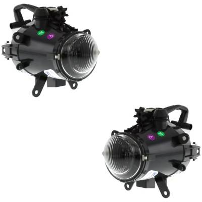 Rareelectrical - New Pair Of Daytime Running Lights Compatible With Bmw 325I 325Xi 330I 330Xi 2.5L 3.0L 2002 2003 - Image 3