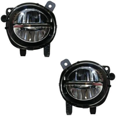Rareelectrical - New Pair Of Daytime Running Lights Compatible With Bmw 2.0L 3.0L 2012-2021 By Part Numbers 63 17 7 - Image 1