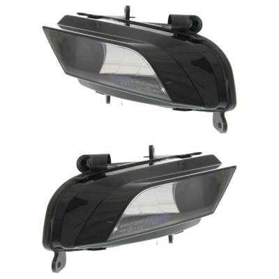 Rareelectrical - New Pair Of Daytime Running Lights Compatible With Audi A4 1.8L 2.0L 2013 2014 2015 2016 By Part - Image 5