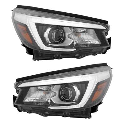 New Pair Of Headlight Compatible With Subaru Forester Touring Sport Utility 2019-2020 By Part Number