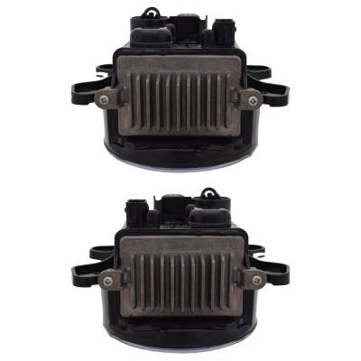 Rareelectrical - New Pair Of Fog Lights Compatible With Jeep Wrangler Jk Wrangler Gladiator 2018 2019 2020 2021 2022 - Image 5