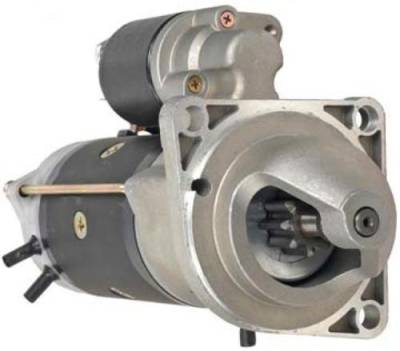 Rareelectrical - New 24V 9T Starter Motor Compatible With New Holland Wheel Loader Lw130tc Lw90 0-001-231-011 - Image 1
