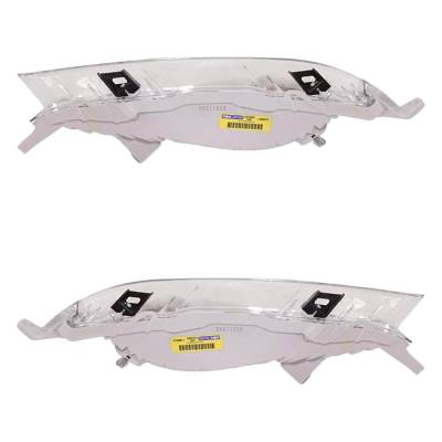 Rareelectrical - New Pair Of Daytime Running Lights Compatible With Honda Pilot 3.5L 2019 2020 2021 2022 By Part - Image 2