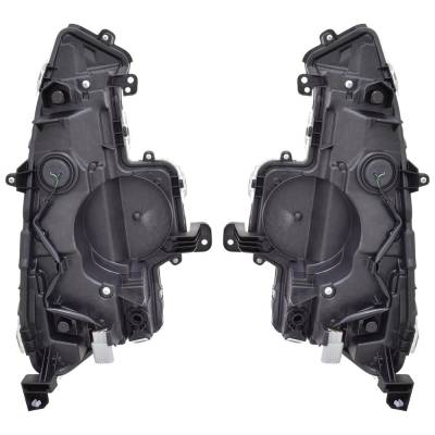 Rareelectrical - New Pair Of Daytime Running Lights Compatible With Toyota Prius Prime 1.8L 2017 2018 2019 2020 2021 - Image 1