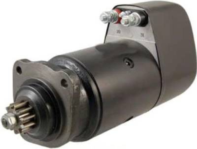 Rareelectrical - New 24V Starter Motor Compatible With 1979-86 Volvo Loader 4400 4500 Lrs01918 9T 3120-6077 Lrs01940 - Image 1