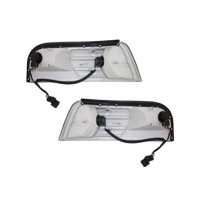 Rareelectrical - New Pair Of Turn Signal Lights Compatible With Mercury Grand Marquis 2006 6W3z13200aa 6W3z13201aa - Image 4