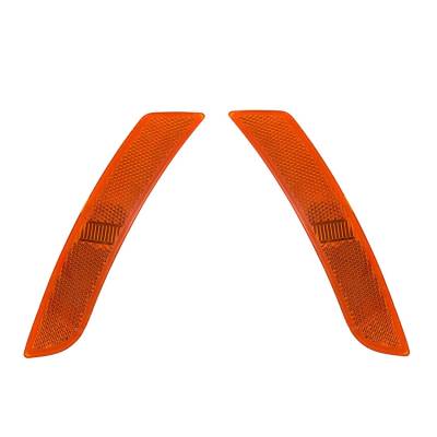 Rareelectrical - New Pair Of Side Marker Lights Compatible With Chevrolet Camaro Lt Ss 2016 By Part Numbers 23169182 - Image 2