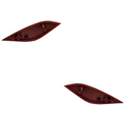 Rareelectrical - New Pair Of Reflector Assembly Compatible With Toyota Prius Base Hatchback Prius L Eco Hatchback - Image 2