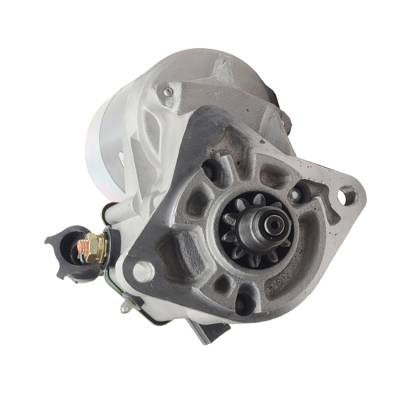 Rareelectrical - New 12 Volt 10 Tooth Starter Fits Tennant Sweeper 2.7L Diesel 1985-91 1280001780 - Image 2