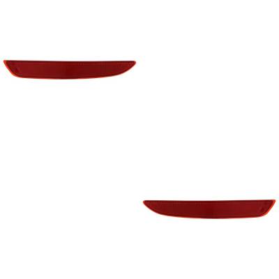 Rareelectrical - New Pair Of Reflector Assembly Compatible With Mazda 2019-2025 By 17-6079-00 B0j8-51-5M0 B0j8-51-5L0 - Image 1