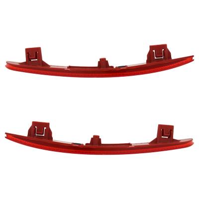 Rareelectrical - New Pair Of Reflector Lights Compatible With Honda Accord Ex Hybrid Ex-L Sport Sport-L Touring Lx - Image 6