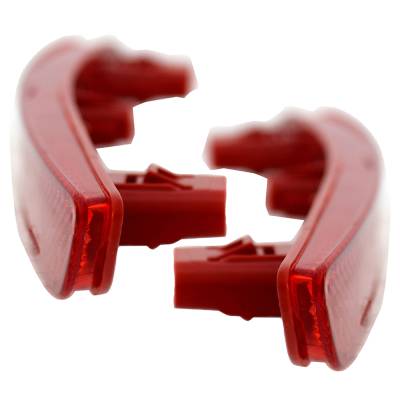 Rareelectrical - New Pair Of Reflector Lights Compatible With Honda Accord Ex Hybrid Ex-L Sport Sport-L Touring Lx - Image 3