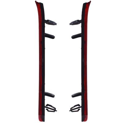 Rareelectrical - New Pair Of Reflector Lights Compatible With Ford Edge Titanium Sport Utility 2019-2023 By Part - Image 3