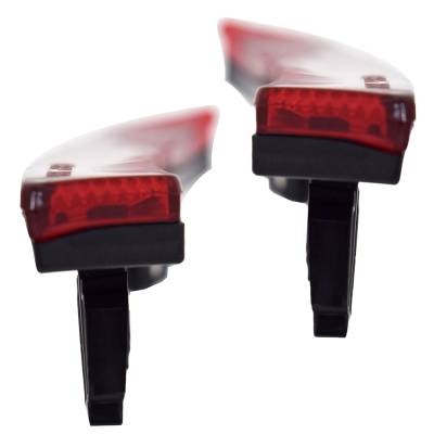 Rareelectrical - New Pair Of Reflector Lights Compatible With Ford Edge Titanium Sport Utility 2019-2023 By Part - Image 6