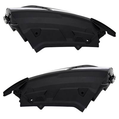 Rareelectrical - New Pair Of Rear Reflector Lights Compatible With Ford Mustang Mach-E Gt Performance 2021-2023 By - Image 5