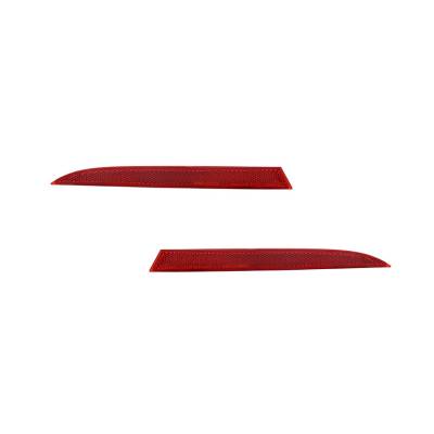 New Pair Of Reflector Lights Compatible With Honda Accord 2013-2015 Ho1184104 33505-T2a-A01