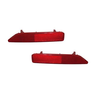 New Pair Of Reflector Light Compatible With Honda Cr-V 2007-2009 Ho2830102 33505-Swa-A01