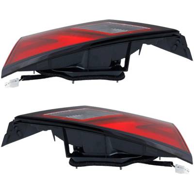 Rareelectrical - New Pair Of Inner Tail Lights Compatible With Nissan Sentra S Sr Sv Sedan 2020-2023 By Ni2803124 - Image 4