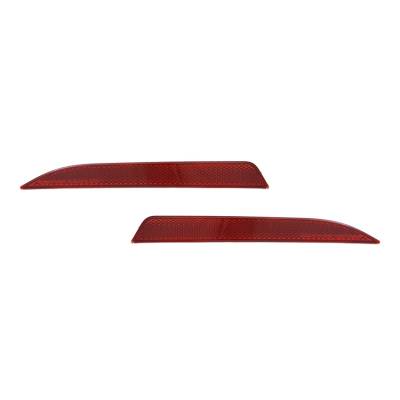 Rareelectrical - New Set Of 2 Reflector Lights Compatible With Ford Taurus 2013-2016 Fo1185104 Fo1184104 Dg1z 15A449 - Image 2