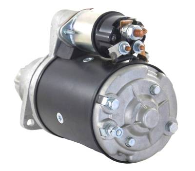 Rareelectrical - New Starter Motor Compatible With Massey Ferguson Tractor Mf-50 1970-1971 27508B 27556 27575 - Image 3