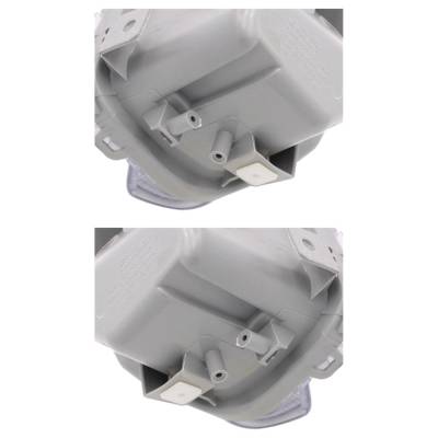 Rareelectrical - New Pair Of Daytime Running Lights Compatible With Toyota Prius Plug-In Prius 1.8L 2012-2015 By Part - Image 4