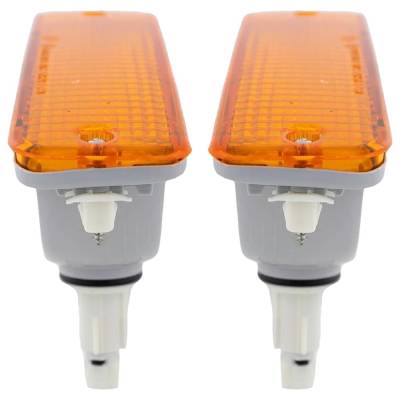 Rareelectrical - New Pair Of Daytime Running Lights Compatible With Toyota T100 2.7L 3.0L 3.4L 1993 1994 1995 1996 - Image 4